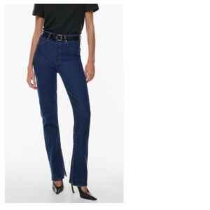 NWOT Re/Done Mid Rise Straight Leg Jeans (24)